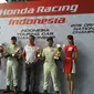 Honda Racing Indonesia dengan duet pembalap Alvin Bahar dan Rio masih kokoh di balap turing (istimewa)