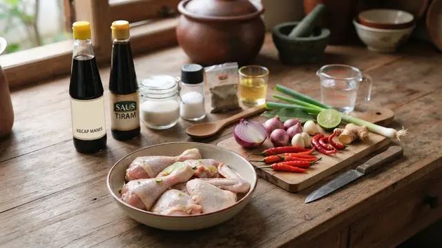 Resep Ayam Kecap Pedas Manis