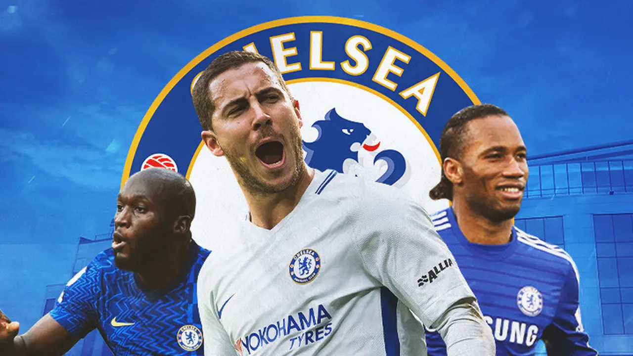 Chelsea - Romelu Lukaku, Eden Hazard, Didier Drogba