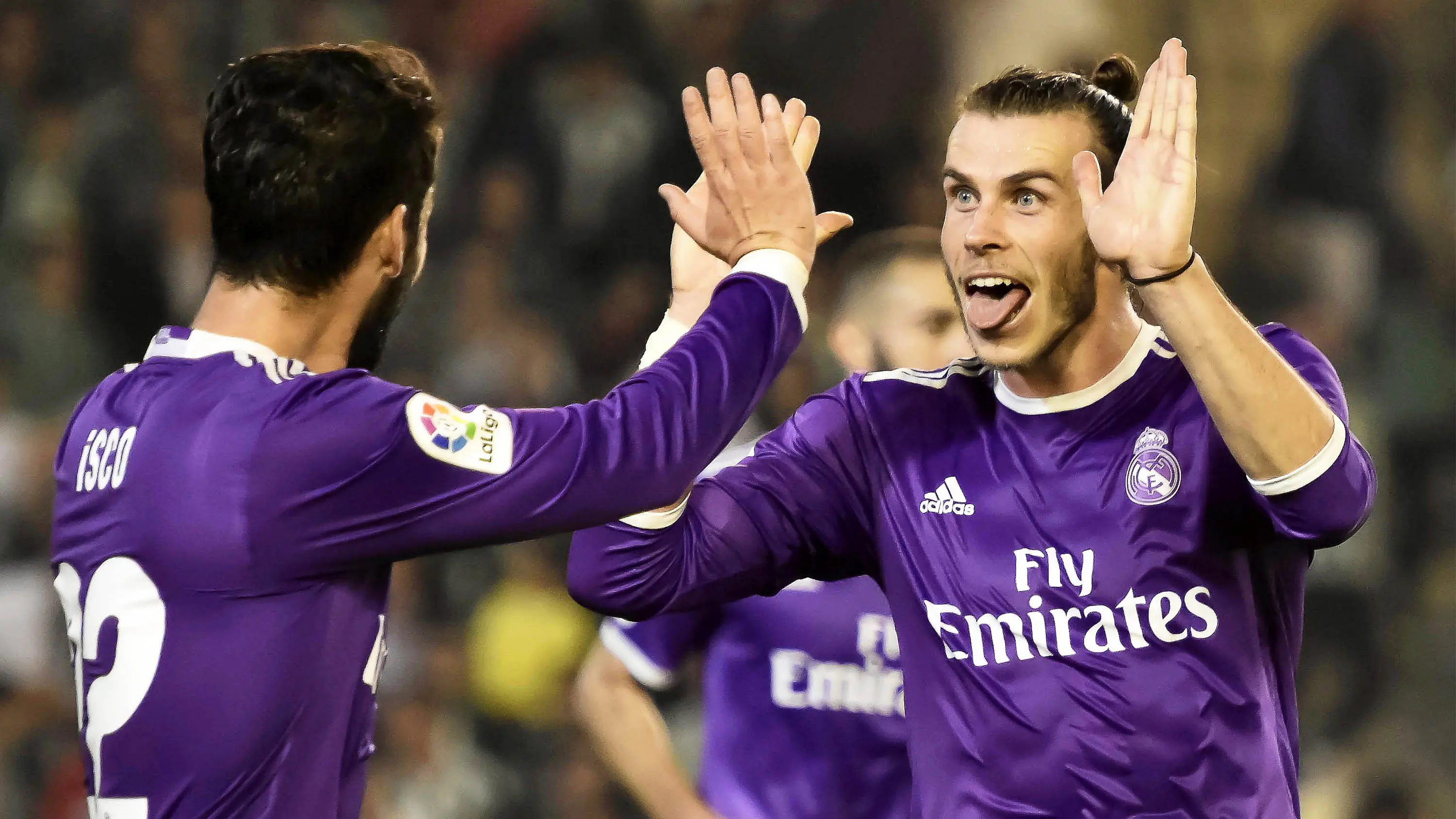 Gelandang Real Madrid, Gareth Bale (EPA/Raul Caro)