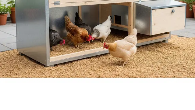 Ide Kandang Ayam Modern dengan Sekam Anti Bau (AI)