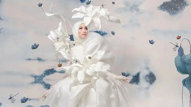 6 Prewed Citra Kirana dan Rezky Aditya dengan Konsep Negeri di Atas Awan