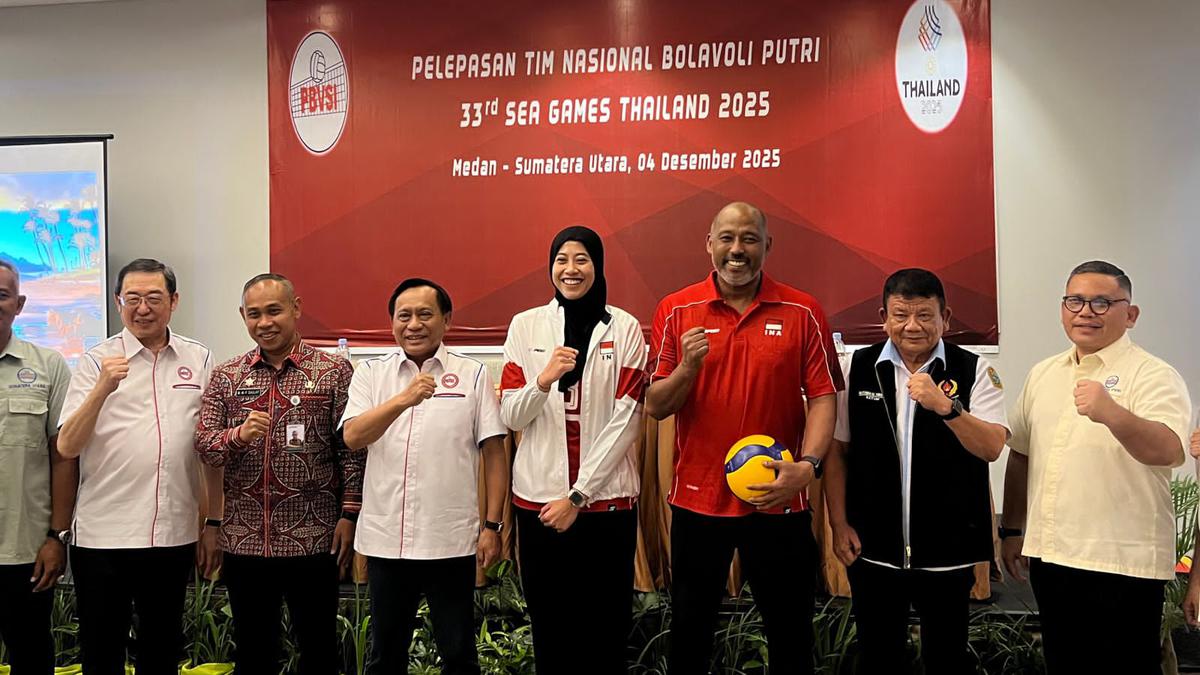 Lepas Timnas Voli Putri ke SEA Games 2025, Ini Pesan Ketum PP PBVSI Imam Sudjarwo