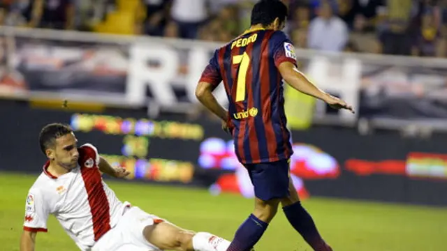 Gol-gol Barca ke Gawang Vallecano