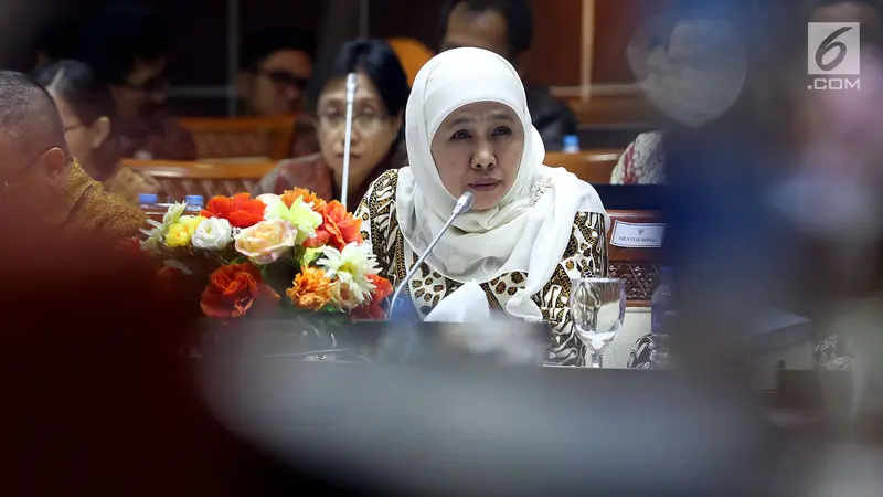 Menteri Sosial Khofifah Indar Parawansa