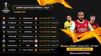 Leg kedua babak 16 besar Liga Europa 2020/2021 dapat disaksikan melalui platform streaming Vidio. (Dok. Vidio)