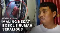Maling makin nekat, bobol tiga rumah plus satu warung sekaligus di lokasi yang sama. Aksi ini bahkan dilakukan di depan penghuni rumah yang sedang tidur.