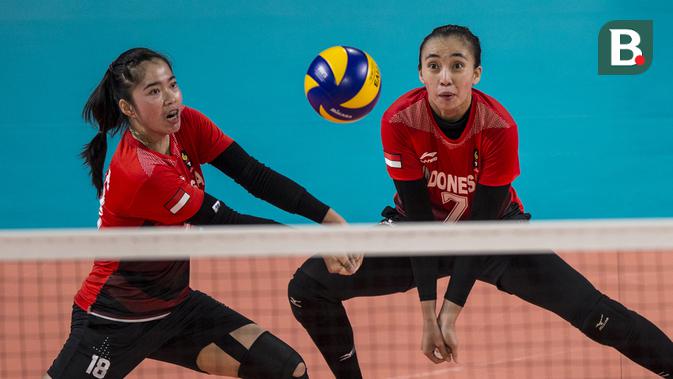 Timnas Voli Putri Indonesia Takluk Dari Korea Selatan Karena Banyak Melakukan Kesalahan Asian Games Bola Com