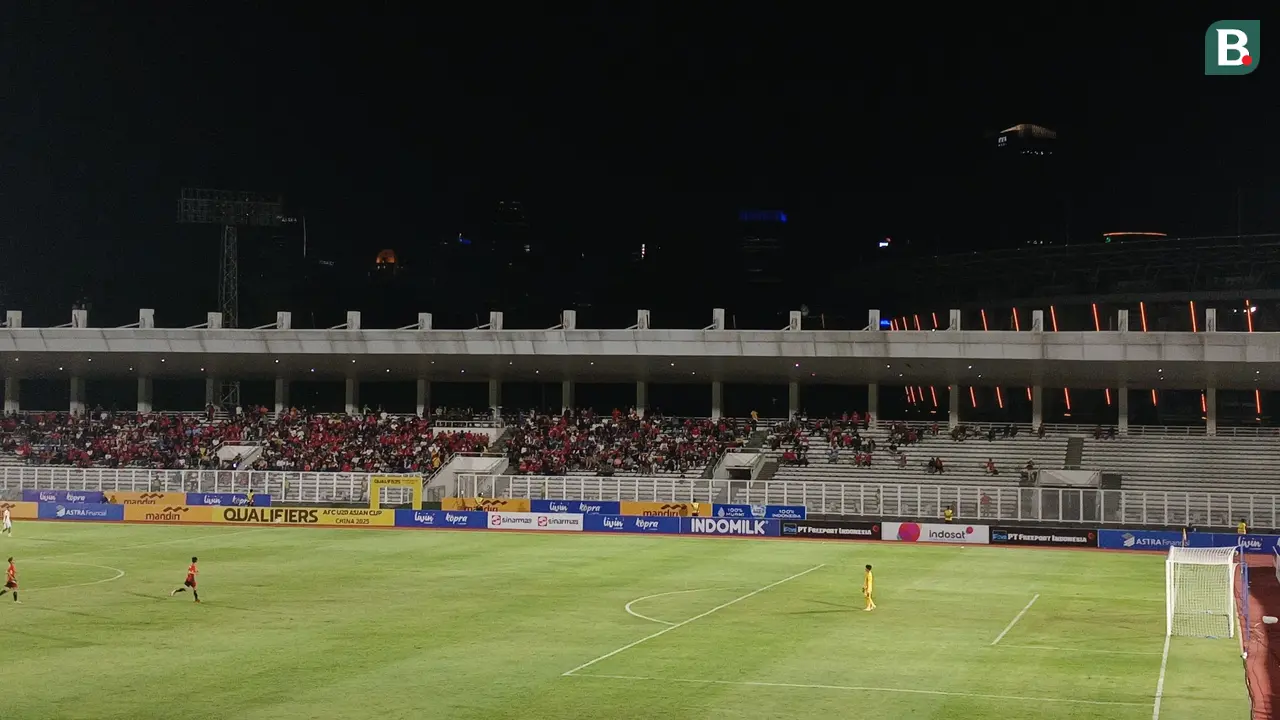 Stadion Madya - Timnas Indonesia U-20 Vs Timor Leste U-20 di Kualifikasi Piala Asia U-20 2025