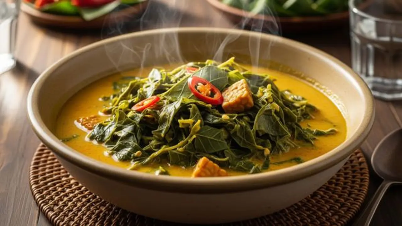 Sayur Lodeh Daun Singkong