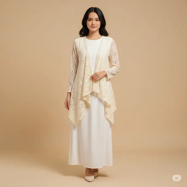 9 Inspirasi Model Cardigan Brokat Modern: Tampil Mewah dan Stylish