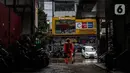Tempat digital printing PT Bintang Sempurna di kawasan Benhil, Jakarta Pusat, Rabu (24/2/2021). Setidaknya omset yang dihasilkan digital printing ini tidak sebesar seblum pandemi berlangsung. (Liputan6.com/Johan Tallo)