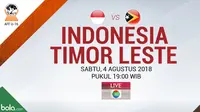 Piala AFF U-16 Indonesia Vs Timor Leste (Bola.com/Adreanus Titus)
