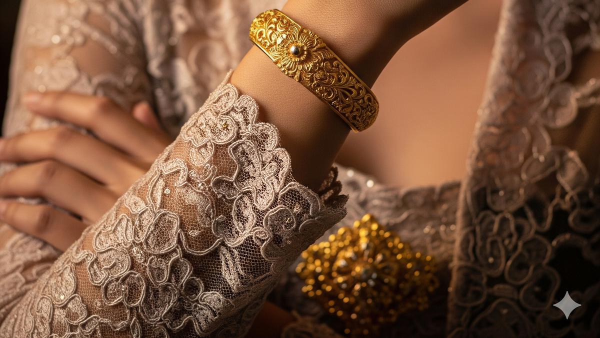 7 Model Gelang Emas 30 Gram Perhiasan Premium Bernilai Investasi Tinggi, Elegan