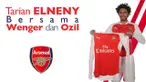Video tarian meme lucu Mohamed Elneny gelandang bertahan baru Arsenal bersama Arsene Wenger, Mesut Ozil, Alexis Sanchez dan Santi Cazorla. Arsenal berhasil mendatangkan Elneny dari FC Basel pada 14 Januari 2016.
