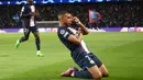 Kylian Mbappe yang kini tengah menjalani musim ke-7 bersama PSG tercatat telah tampil dalam 66 laga di Liga Champions bersama dua klub, AS Monaco dan PSG dengan torehan 43 gol dan 26 assist. Debutnya di Liga Champions terjadi pada musim 2016/2017 bersama AS Monaco yaitu pada matchday kedua Grup E kontra Bayer Leverkusen (27/9/2016). Ia mampu mengoleksi total 40 gol di Liga Champions pada laga ke-59 bersama PSG pada musim 2022/2023. (AFP/Franck Fife)