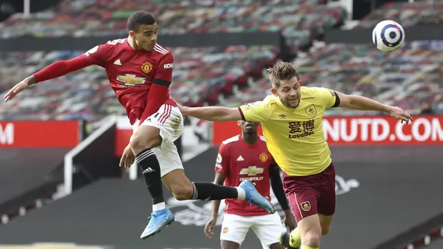 FOTO: Mason Greenwood Borong Dua Gol, Manchester United Bungkam Burnley