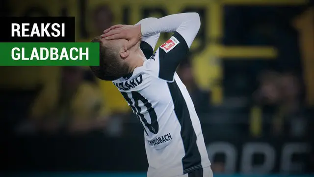 Berita video reaksi unik yang ditunjukkan Borussia Monchengladbach setelah dibantai 1-6 oleh Borussia Dortmund di Bundesliga.