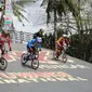 Pebalap asing menguasai hari pertama Banyuwangi International BMX 2019, Sabtu (26/10) sore.