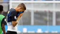 Striker Inter Milan asal Argentina, Mauro Icardi. (AFP/Giuseppe Cacace)