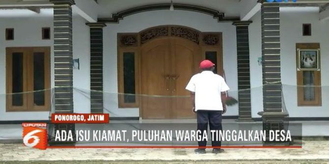 Terhasut Isu Kiamat, Warga Ponorogo Hijrah ke Malang
