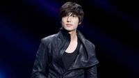 Lee Min Ho menginjakkan kaki ke Jepang terkait film debutnya Gangnam Blues yang tayang awal 2015 [Foto: cri.cn]