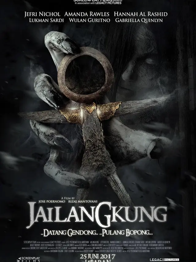 Poster film Jailangkung. (Foto: Dok. Screenplay Films/ IMDb)