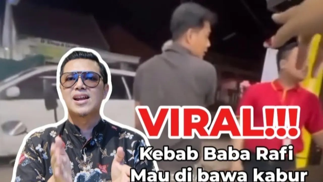 Viral seorang pria kedapatan kabur tanpa membayar kebab yang dipesannya di sebuah gerai Kebab Turki Baba Rafi di Kediri, Jawa Timur.