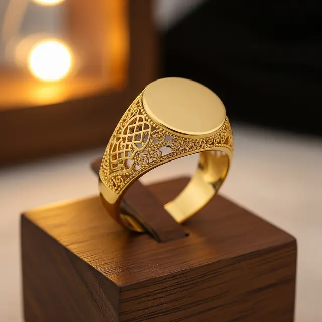 Model Cincin Emas Arab Saudi