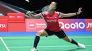 Putri Kusuma Wardani gagal maju ke semifinal Japan Open 2025. Ia harus mengakui keunggulan pemain China rangking dua dunia Wang Zhi Yi setelah bermain sengit selama 1 jam 26 menit dalam tiga game dengan skor 22-20, 17-21, 16-21. (Richard A. Brooks/AFP)