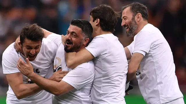 FOTO: Legenda Serie A Berkumpul di Milan Untuk Andrea Pirlo