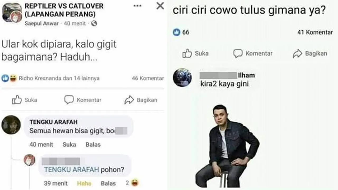 7 Komentar Enggak Nyambung Netizen di Facebook Ini Bikin Geleng Kepala