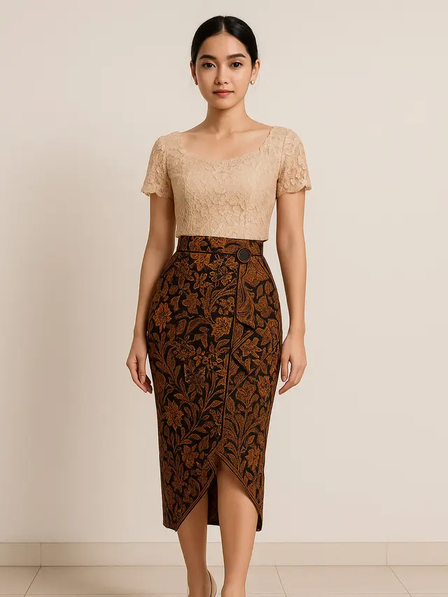 Model Rok Batik Kondangan 2025