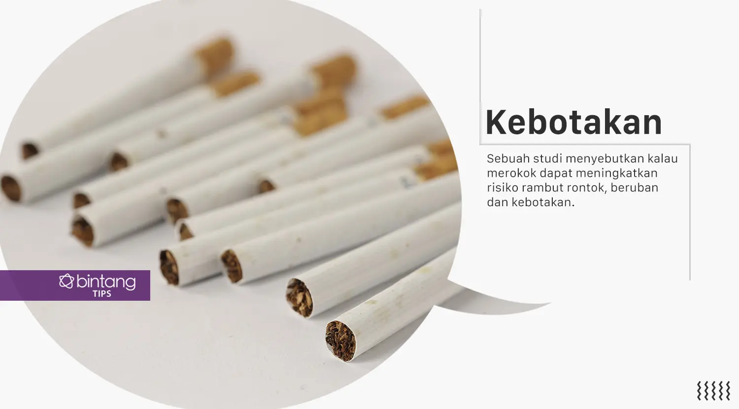 Kalau sudah tahu begini, masih mau merokok? (Foto: Daniel Kampua, Digital Imaging: M. Iqbal Nurfajri/Bintang.com)