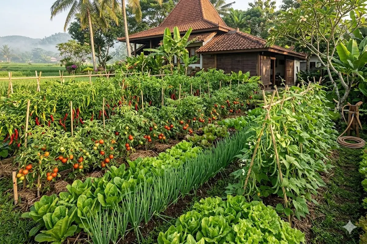 Kelebihan Sistem Tanam Tumpang Sari di Halaman Rumah