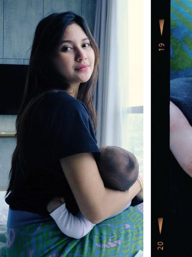 6 Potret Indah Permatasari Peluk Buah Hati, Masih Rahasikan Wajah dan Namanya