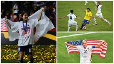 Inilah 9 pesepak bola wanita terbaik sepanjang masa yang dilansir Squawka.com. (AFP)