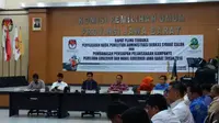 KPU Jawa Barat mengingatkan calon kepala daerah untuk segera melengkapi berkas persyaratan. (Liputan6.com/Huyogo Simbolon)