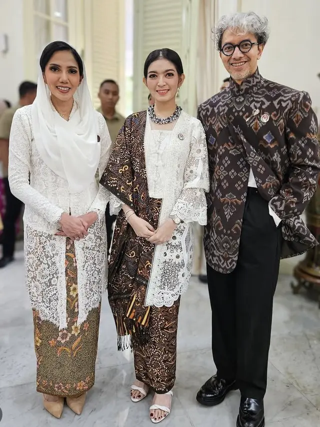 Kebaya Ibu Wakil Presiden Selvi Ananda yang Dikenakan di Awal Tahun 2025.