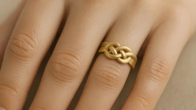 Model Cincin Belah Rotan 3 Gram di 2025/Gambar via AI