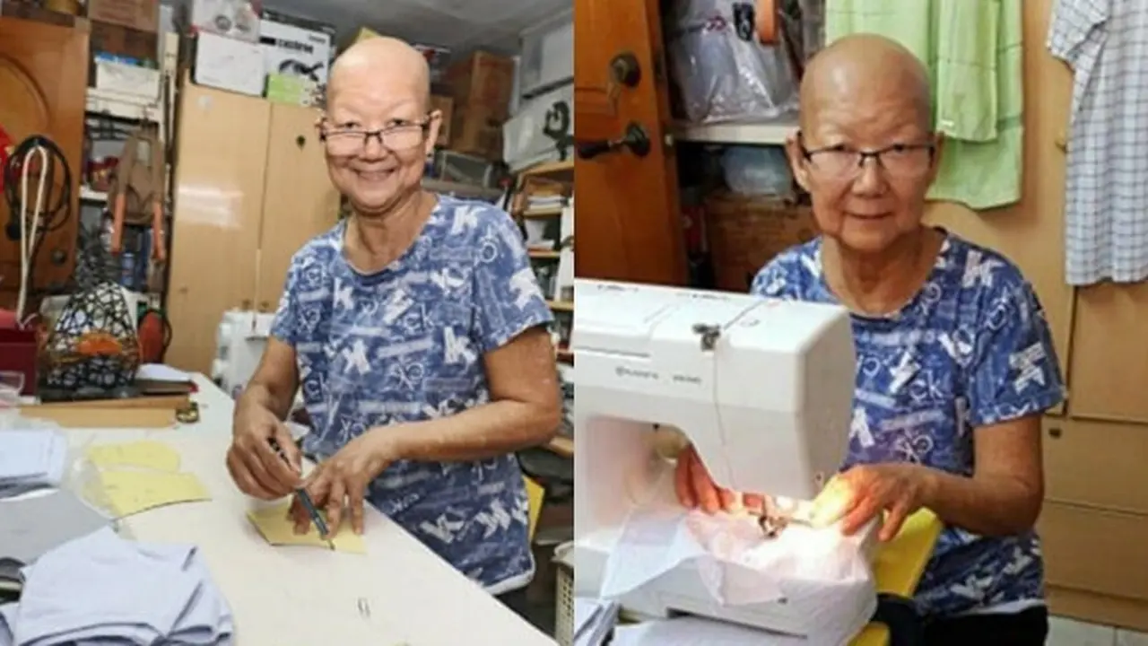 Derita Kanker Payudara, Kisah Nenek yang Tetap Jahit Masker Ini Bikin Haru