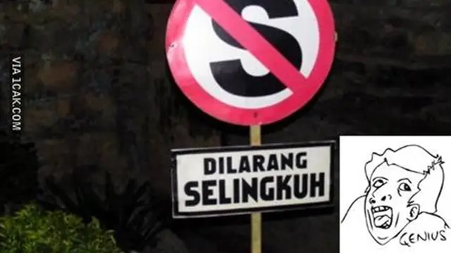 6 Imbauan Dilarang Selingkuh Ini Bikin Geleng Kepala