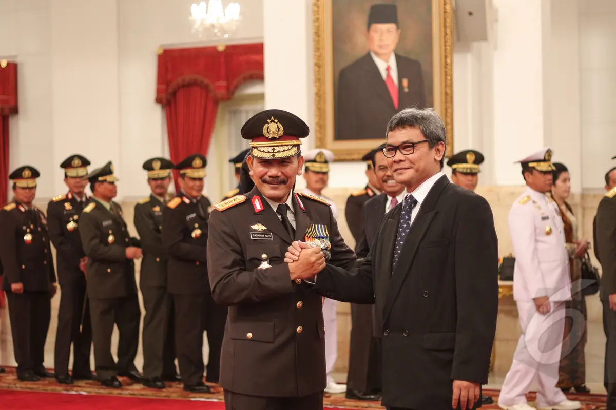 Badrodin Haiti Resmi Menjabat Kapolri 