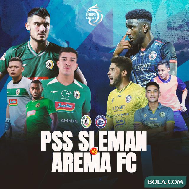 Liga 1 - Head to Head - PSS Sleman Vs Arema FC