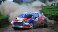 Mobil Terbalik dan Kaca Pecah, Pereli Ini Mampu Bangkit di APRC Sumut