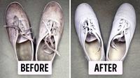 Kembalikan Cerahnya Sneakers Putih dengan Cara Ini (sumber. Brightside.me)