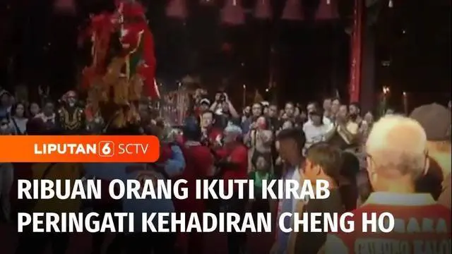Ribuan warga memadati kawasan Pecinan, Semarang Tengah, untuk menyaksikan kirab menyambut kedatangan Laksamana Cheng Ho. Tradisi yang rutin digelar masyarakat Tionghoa ini sudah berlangsung lebih dari satu abad.