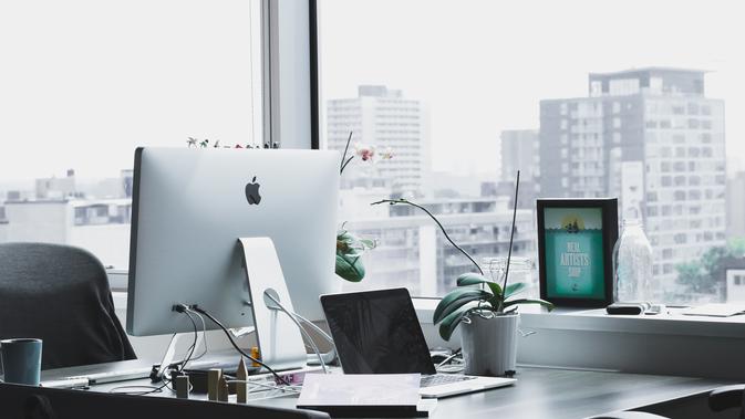 Ilustrasi ruang kantor (Unsplash)