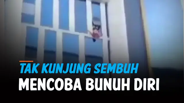 VIDEO: Diduga Depresi, Pasien Covid-19 Mencoba Bunuh Diri
