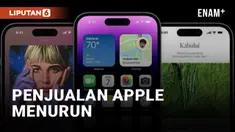 PERTAMA KALINYA PENJUALAN APPLE TURUN HINGGA 5 PERSEN, KENAPA?